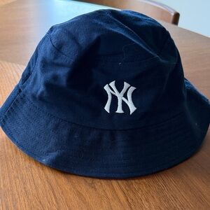 Navy Blue Bucket Hat brand new got at Yankees Stadium!
